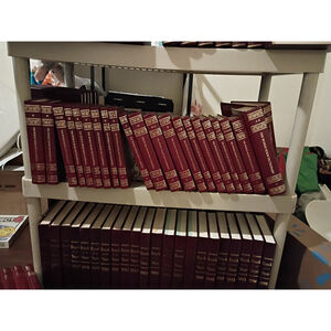 World Book Encyclopedia 1-24 Gold Gilt Vintage Hardcover Missing 3&11